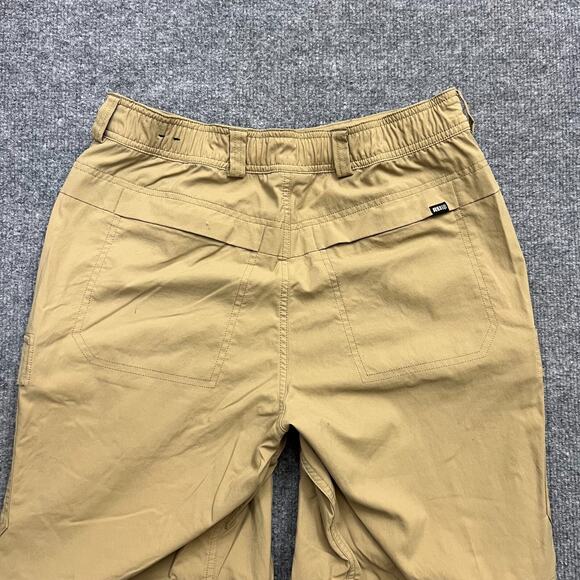 REI Co-op Convertible Pants Men's 30 X 30 Brown Logo Cargo Pockets Straight Leg - Picture 4 of 16